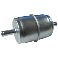 [S.149489] Fuel Filter - In Line (metal) 5/16'' Hose Barbs - Sparex S.149489